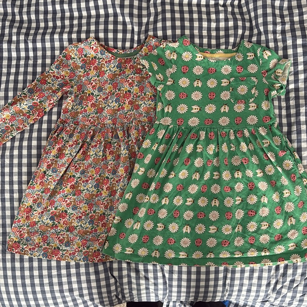 Two mini boden size 6/7 dresses